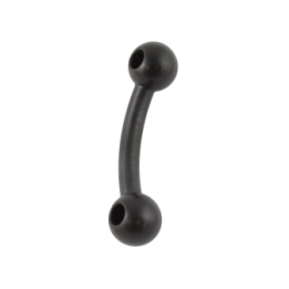 Verbundstoff Doppelkugel-Adapter Lil' Buddy, lange Version - Snap Link zu Snap Link Kugel