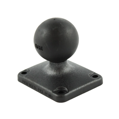 rechteckige Verbundstoff-Basisplatte (50,8 x 63,5 mm) mit  (1,5 Zoll) - im Polybeutel