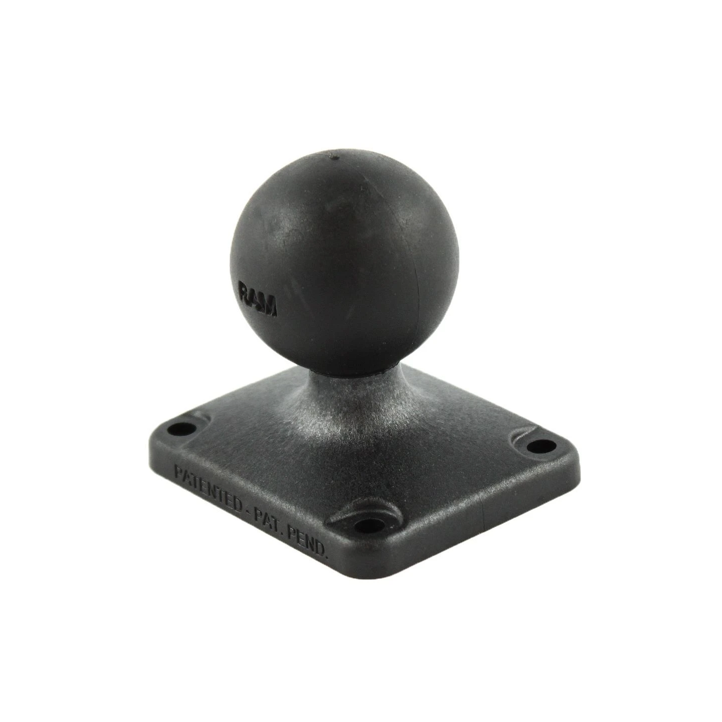 rechteckige Verbundstoff-Basisplatte (50,8 x 63,5 mm) mit  (1,5 Zoll) - im Polybeutel