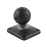 rectangular composite base plate (50.8 x 63.5 mm) with (1.5 inch) - in polybag