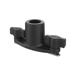 Verbundstoff Doppel T-Slot Track-Basis für Spline Post Systeme - geeignet für Tough-Track Schienen