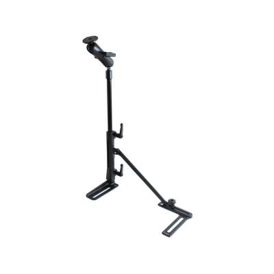Fahrzeug Sitzschienen-Befestigung mit Rohr (ca. 450 mm) und AMPS-Anbindung -  (1,5 Zoll)