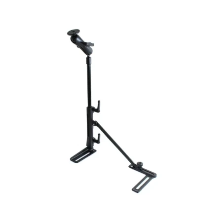 Fahrzeug Sitzschienen-Befestigung mit Rohr (ca. 450 mm) und AMPS-Anbindung -  (1,5 Zoll)