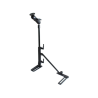 Vehicle seat rail mounting with tube (approx. 450 mm) and AMPS connection - (1.5 inch)