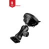 Composite suction foot set with Diamond connection - short connecting arm (approx. 50 mm), Diamond base plate (trapezoid)