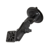 Composite suction foot set - Diamond base plate (trapezoid), centre connecting arm, rectangular base plate, (1 inch)
