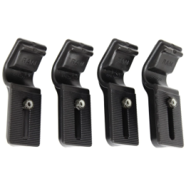 Seitenarme für Tough-Tray Universal Laptop-Halteschalen - 4 Stück inkl. Befestigungs-Kit (Schraube, Mutter)