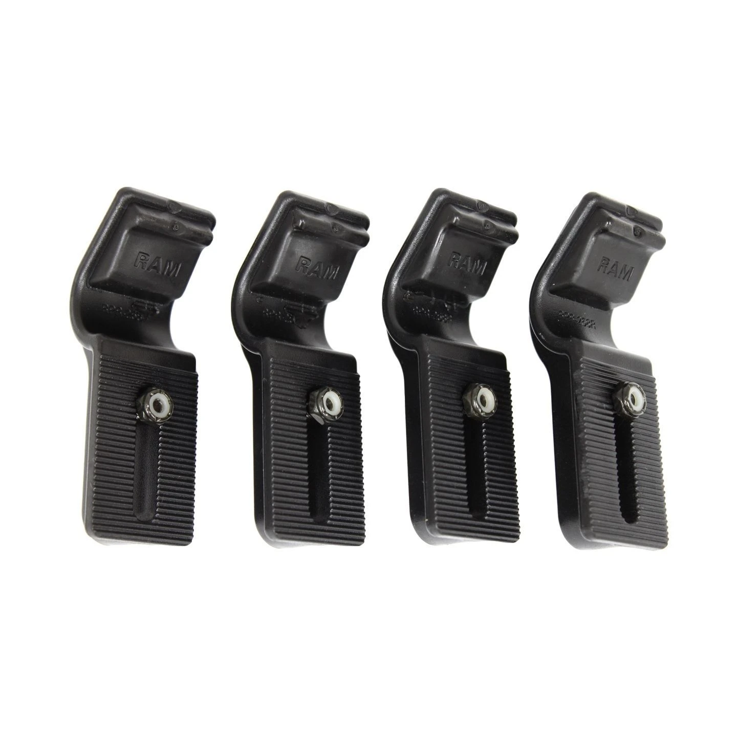 Seitenarme für Tough-Tray Universal Laptop-Halteschalen - 4 Stück inkl. Befestigungs-Kit (Schraube, Mutter)