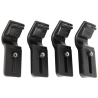 Side arms for Tough-Tray universal laptop holders - 4 pieces incl. mounting kit (screw, nut)