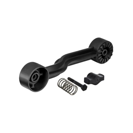 Verbundstoff Ratchet-Verlängerungsarm für Angelrutenhalterungen - Länge ca. 200 mm, Feststell-Kit
