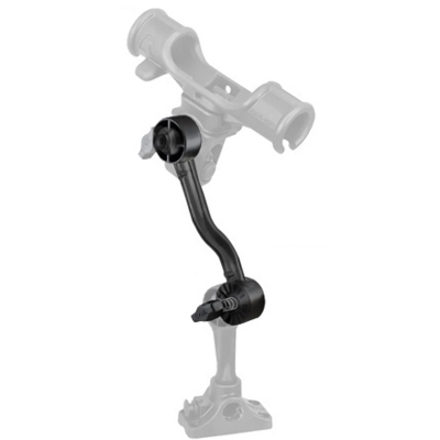 Verbundstoff Ratchet-Verlängerungsarm für Angelrutenhalterungen - Länge ca. 200 mm, Feststell-Kit