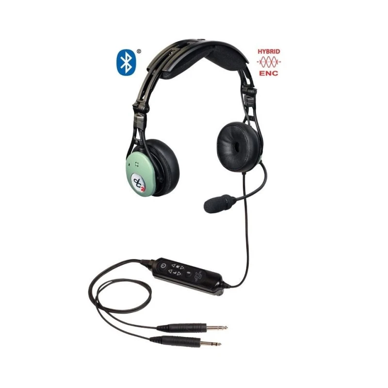 David Clark PRO-X2 Hybrid ENC Headset - aktiv, PJ-Stecker (GA), Bluetooth (Modell 43105G-01)