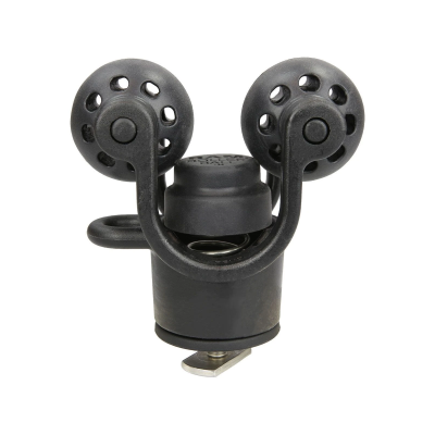 Verbundstoff Roller-Ball Paddelhalter mit T-Slot für Tough-Track Schienensysteme - im Polybeutel