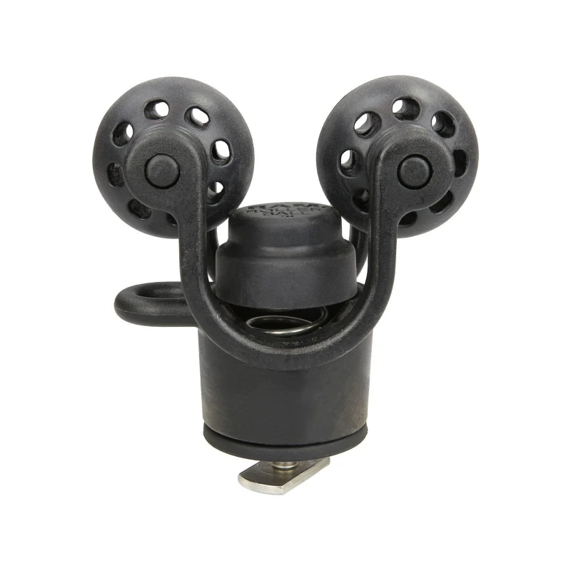 Verbundstoff Roller-Ball Paddelhalter mit T-Slot für Tough-Track Schienensysteme - im Polybeutel