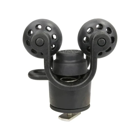 Verbundstoff Roller-Ball Paddelhalter mit T-Slot für Tough-Track Schienensysteme - im Polybeutel