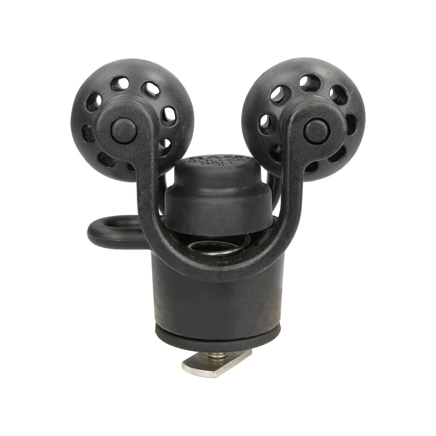Verbundstoff Roller-Ball Paddelhalter mit T-Slot für Tough-Track Schienensysteme - im Polybeutel