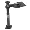 Swivel arm with Tele-Pole (approx. 200 mm) and base (approx. 225 mm) - Octagon connecting arm, VESA plate (75 x75 mm)
