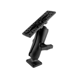 Verbundstoff Aufbau-Set - rechteckige Basisplatte, mittlerer Verbindungsarm, Universal-Platte (158,75 x 50,8 mm), im Po