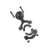 Torque pipe clamp - (1.5 inch), for diameter 28.6-38.1 mm