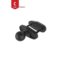 Schraubklemme mit  (1,5 Zoll) - 50,8 mm max. Breite