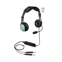 David Clark PRO-X2 Hybrid ENC Headset - active, PJ plug (GA), Model 43105G-10