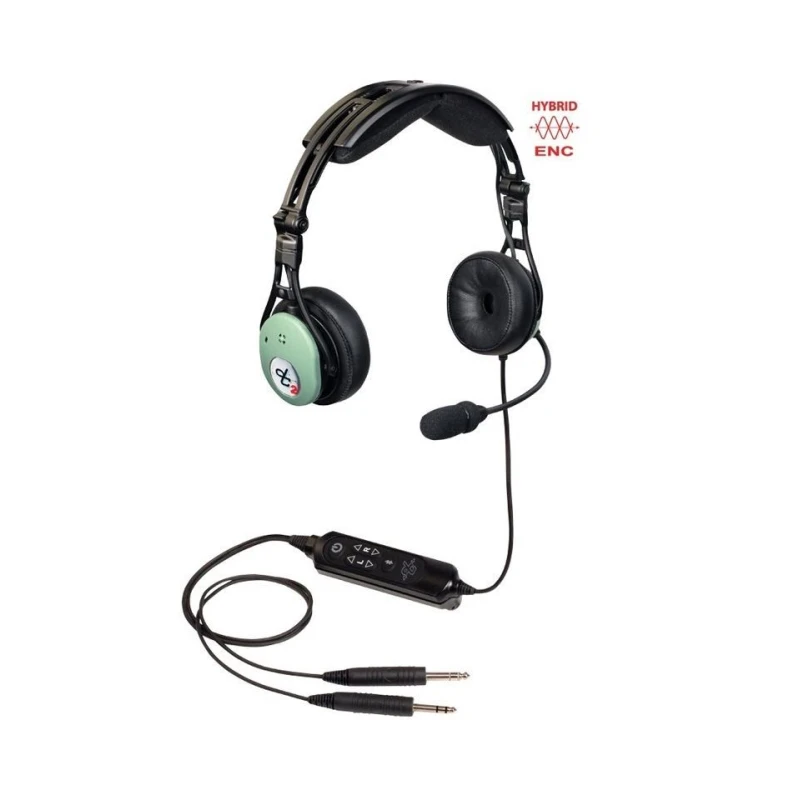 David Clark PRO-X2 Hybrid ENC Headset - active, PJ plug (GA), Model 43105G-10