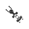 Torque pipe clamp - for 9.53-15.88 mm diameter, (1 inch)