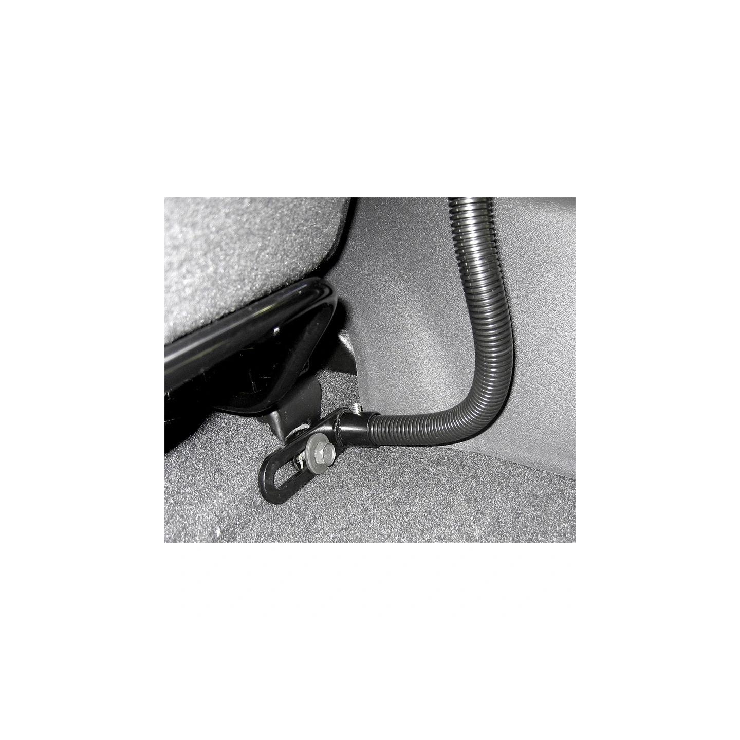 Pod I Sitzschienen-Adapter mit Diamond-Anbindung (Trapez) - flexibler Stab (ca. 450 mm/18"), Diamond-Basisplatte