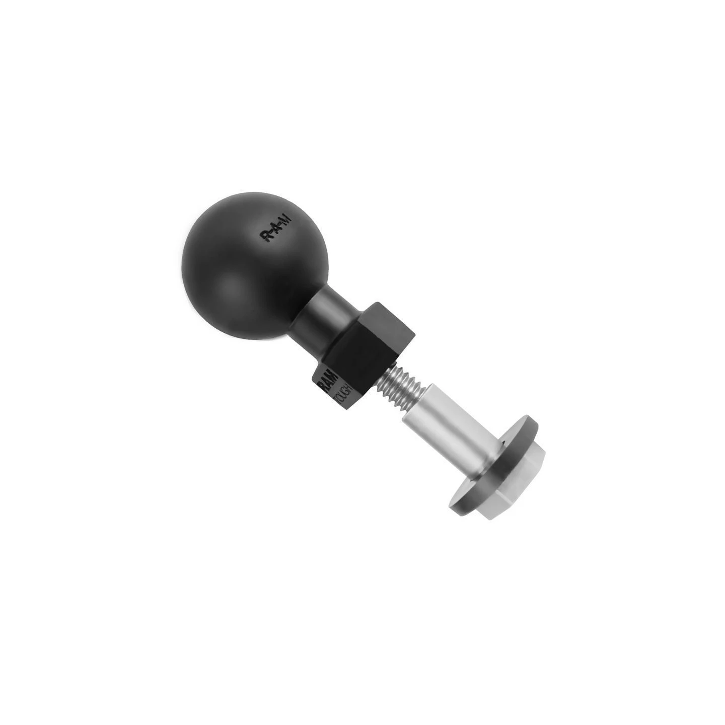 Verbundstoff Basis-Kugel für Harley Davidson Motorräder (Spiegelaufnahme) -  (1 Zoll), 1/4-20 Zoll Gewinde (Aluminium)