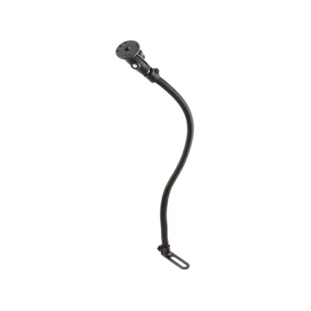Pod I Sitzschienen-Adapter mit AMPS-Anbindung - flexibler Stab (ca. 600 mm), runde Basisplatte (AMPS),  (1 Zoll)