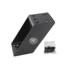 Universal vehicle base (angled) for brackets - height approx. 175 mm, screw set