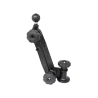 Ratchet swivel arm extension with (1.5 inch) - horizontal base mount, ratchet system