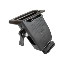 Universal Scanner-Halteschale (Verbundstoff) mit Gürtel-Clip - seitliche Diamond-Anbindung (Trapez)