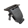 Universal scanner cradle (composite material) with belt clip - lateral diamond connection (trapezoid)