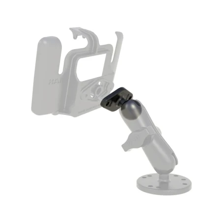 Set Lenker/Rohre -  (1 Zoll), Schraub-Klemme, mittlerer Verbindungsarm (ca. 90 mm), Diamond-Basisplatte (Trapez)