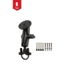 Handlebar/tube set - (1 inch), screw clamp (diameter 12.7-31.75 mm), centre connecting arm (approx. 90 mm)