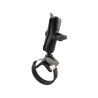 Handlebar/tube set - (1 inch), tube clamp, centre connecting arm, ball with 1/4"-20 thread