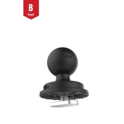 Track Ball mit T-Slot für Tough-Track Schienen -  (1 Zoll)