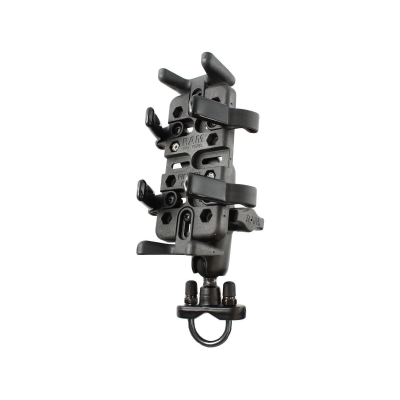Universal Lenker-/Rohr-Halterung -  (1 Zoll), Rohr-Klemme, mittlerer Verbindungsarm, Universal-Halteschale