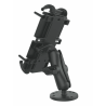 Universal mounting bracket - (1 inch), round base plate (AMPS), centre connecting arm, Universal Quick-Grip XL