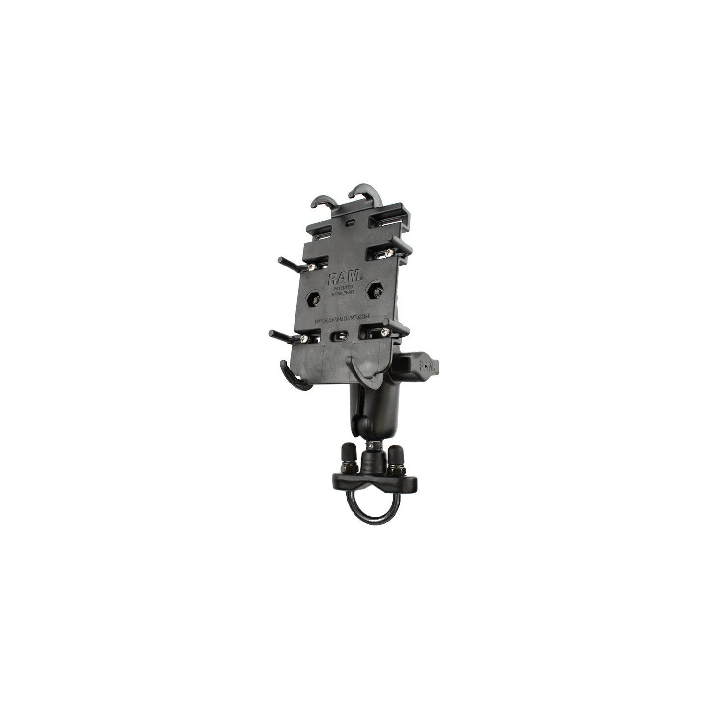 Universal Lenker-Halterung -  (1 Zoll), Rohr-Klemme, mittlerer Verbindungsarm, Universal-Halteschale
