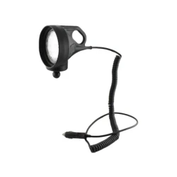 Spotlight mit  (1 Zoll) - gewendeltes Kabel mit Zig.-Anzünder-Adapter