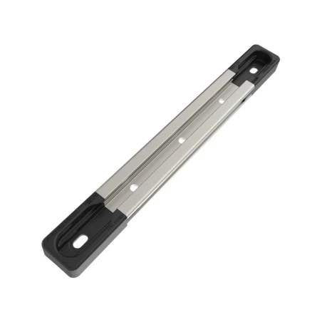 Aluminium Tough-Track Schiene inkl. Endkappen - Innenlänge 127 mm (5 Zoll), eloxiert
