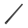 Aluminium Tough-Track rail incl. end caps - black, inner length 330.2 mm (13 inch)