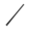 Aluminium Tough-Track rail incl. end caps - black, inner length 431.8 mm (17 inch)