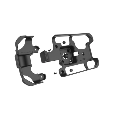 Fahrzeug Aufbau-Halterung Garmin Fleet 770, 780 &790, Pin-Lock gesichert -  (1 Zoll), runde Basisplatte (AMPS)