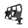 Vehicle body mount Garmin Fleet 770, 780 &790 - (1 inch), round base plate (AMPS), centre connecting arm