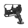 Vehicle body mount Garmin Fleet 770, 780 &790 - (1 inch), round base plate (AMPS), centre connecting arm