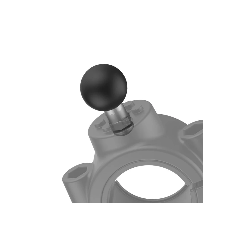 Kugel mit 1/4"-20 Innengewinde für große Torque Rohrschellen -  (1 Zoll), für Rohe mit 38,1 - 50,8 mm Durchmesser