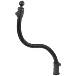 Flex Rod mit  (1 Zoll) für Tough-Track Schienen - Länge ca. 455 mm, Verbundstoff-Adapter mit T-Slot